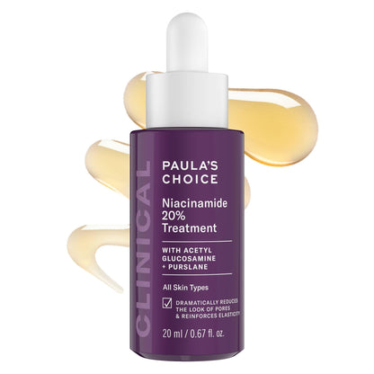 Paula's Choice CLINICAL 20% Niacinamide Vitamin B3 Concentrated Face Serum, Anti-Aging Serum for Face, Treatment for Discoloration