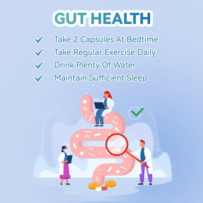 DIATMOON Gut Cleanse Capsules, Gut and Colon Support, Detox & Cleanse, for 15 Days, Non-GMOs, Non-Gluten, Vegan, Colon Cleanse Supplement, 30 Count