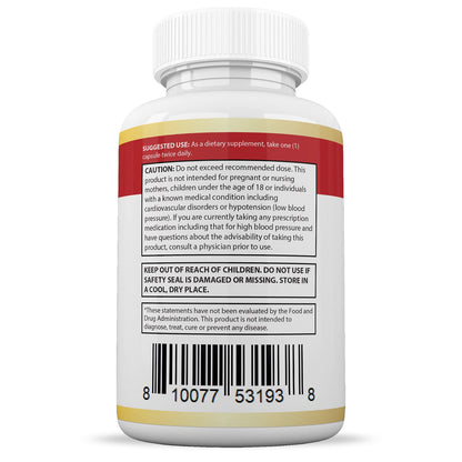 Justified Laboratories Blood Balance - 60 Capsules, Pack of 2 - Advanced Circulatory Support Formula with a Blend of Herbs & Vitamins - 60 Servings