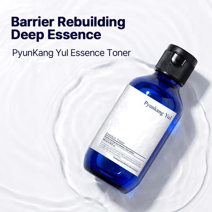 Pyunkang Yul PKY Essence Toner for Barrier Rebuilding, Highly Concentrated Essence Facial Toner, Minimal Ingredients, Zero-Irritation