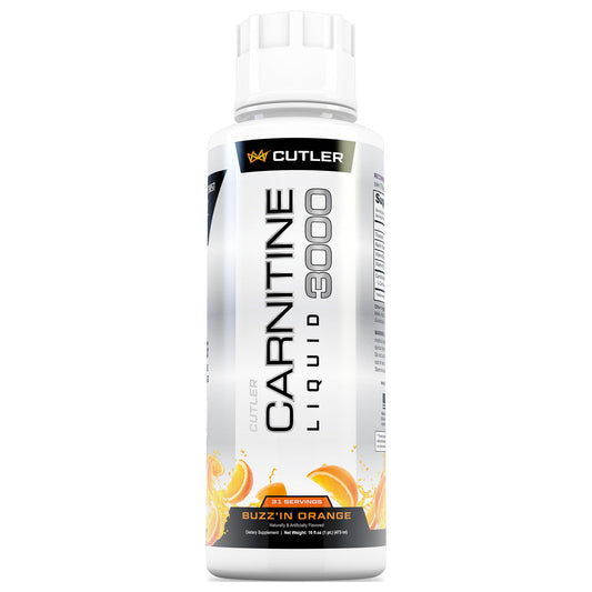 Cutler Nutrition Liquid L-Carnitine Fat Burner Supplement with Acetyl L-Carnitine & L-Carnitine Tartrate - Fat Burner Formula for Optimal Absorption
