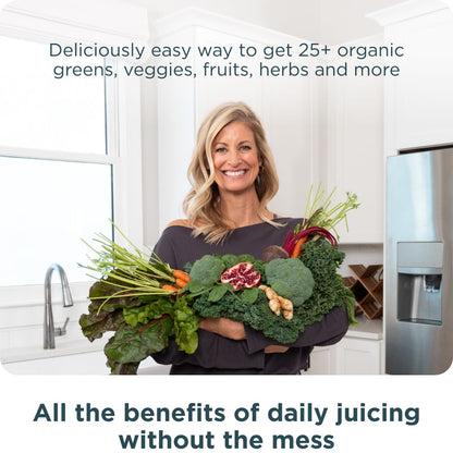 Ancient Nutrition SuperGreens Powder with Probiotics, Organic Berry Flavor Greens, Made from Real Fruits, Vegetables and Herbs, Digestive and Energy Support, 25 Servings, 6.7oz Ancient NutritionBuy Supplements Australia