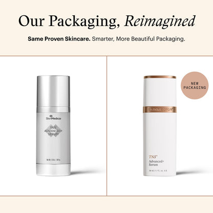 SkinMedica TNS Advanced+ Face Serum - Multi Peptide Serum to Help Improve the Appearance of Wrinkles, Fine Lines, Skin Tone & Texture (1 oz)
