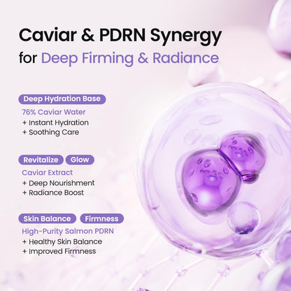 BIODANCE Caviar PDRN Jelly Serum Mist, Hydrating Face Mist, Revitalizing & Radiance Face Spray, Sprayable Hydrogel, Travel Essentials & Self Care Gifts