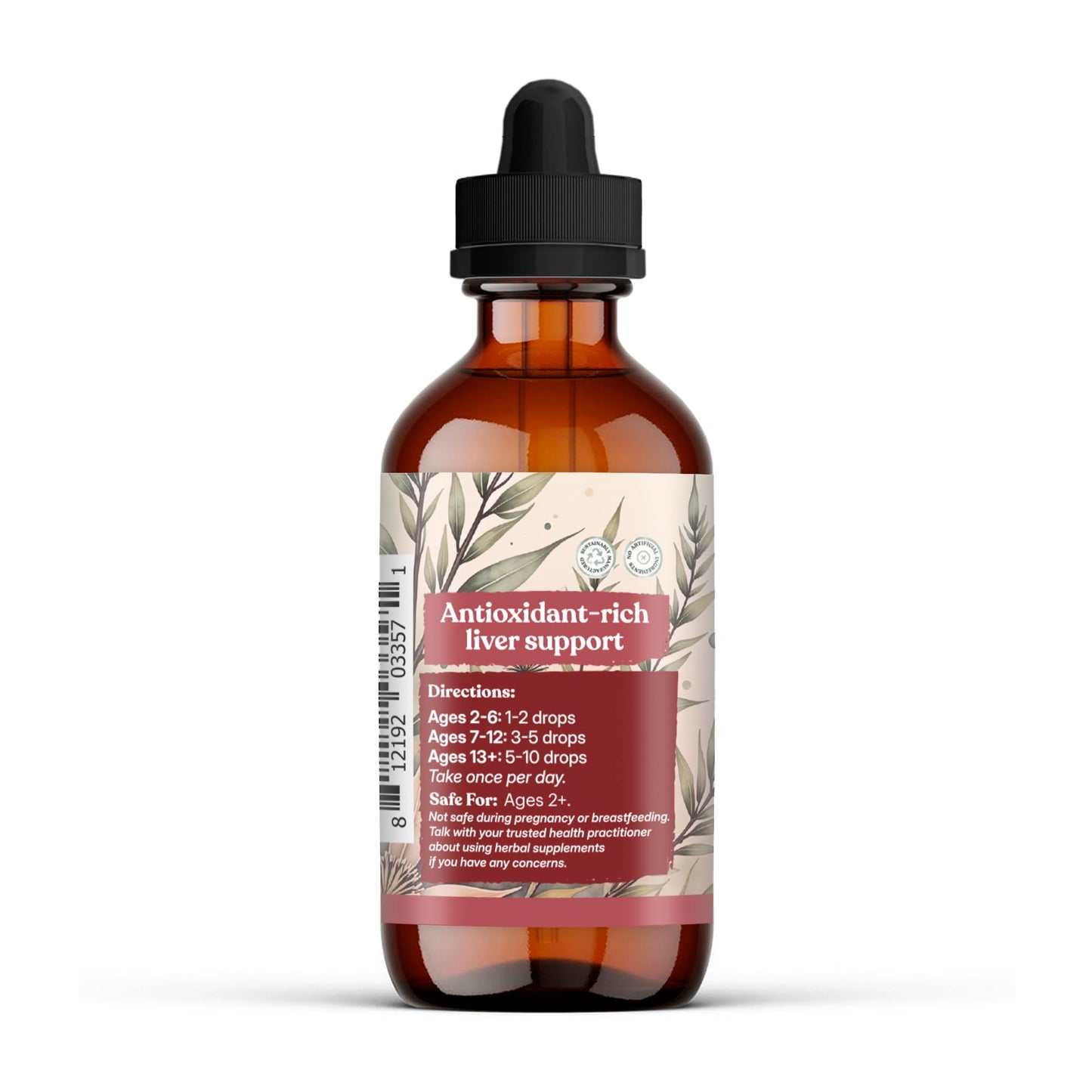Earthley Wellness Vitality Oil, Liver, Immune, and Gut Health Support, Helps Elimate Toxins and Supports Liver Health, Zero Flavors,