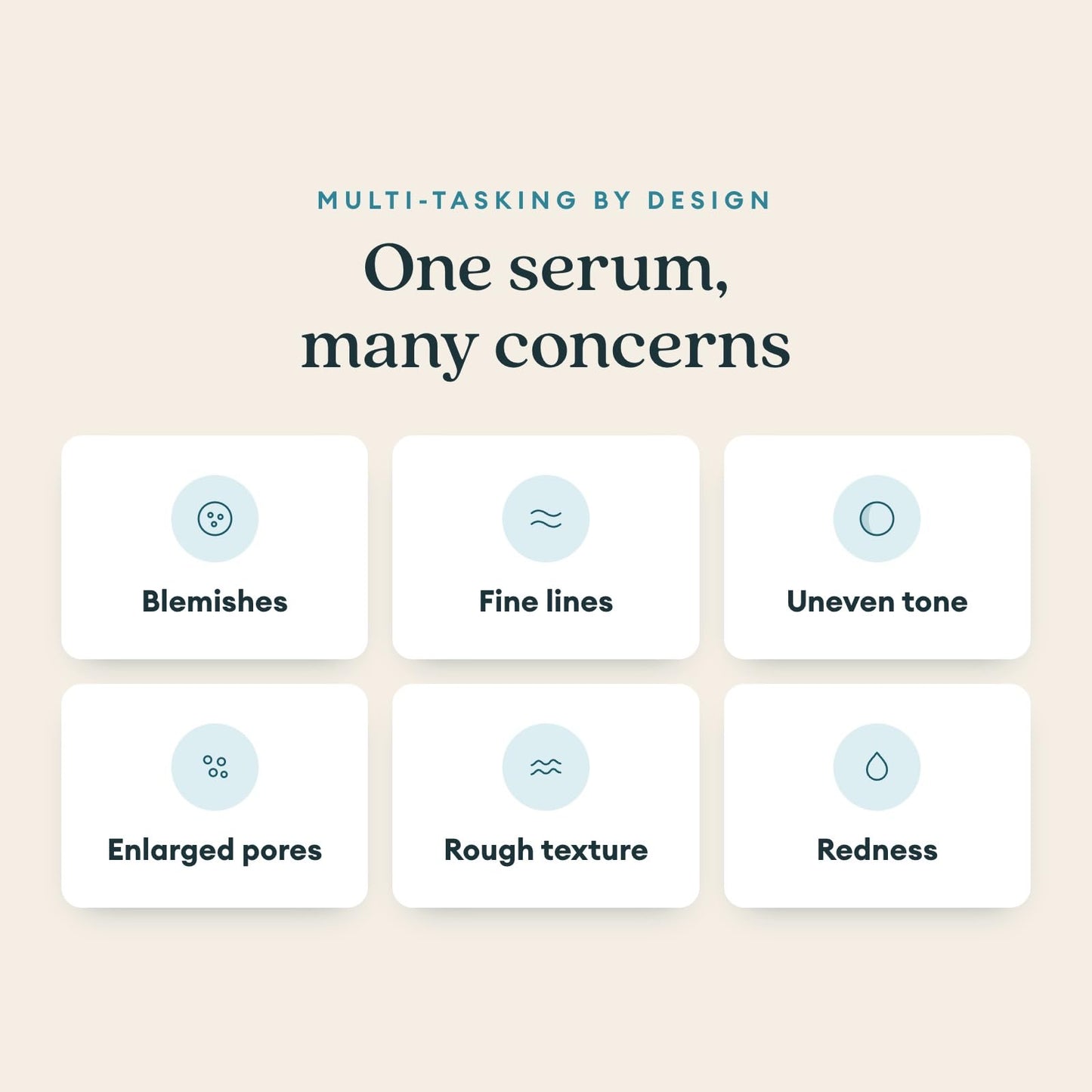 LUMA & LEAF Clear Slate Niacinamide Serum for Face – Redness & Acne Relief with Bakuchiol & Aloe Vera – Hydrating Vegan Daily