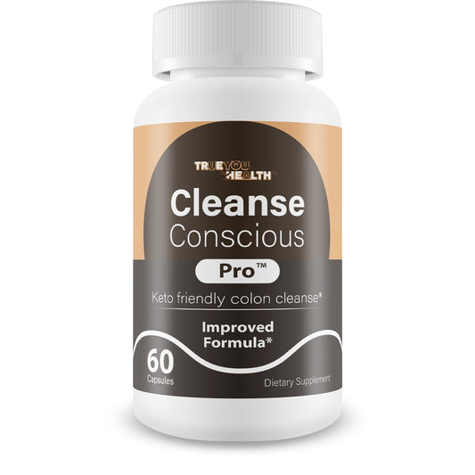Cleanse Conscious Pro - Improved Formula - Our Best Keto Friendly Colon Cleanse Capsules - Keto Colon Detox Pills for Women & Men