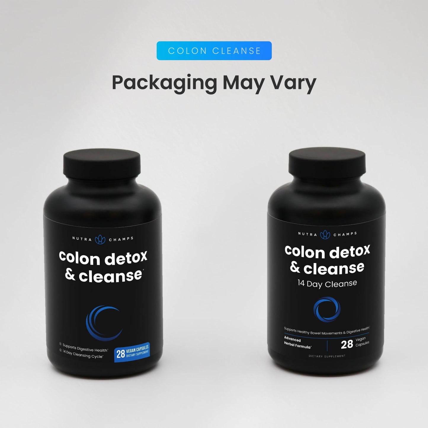 NutraChamps Colon Cleanse & Detox for Weight Loss [14 Day Quick Cleanser] Safe & Effective Formula with Probiotic