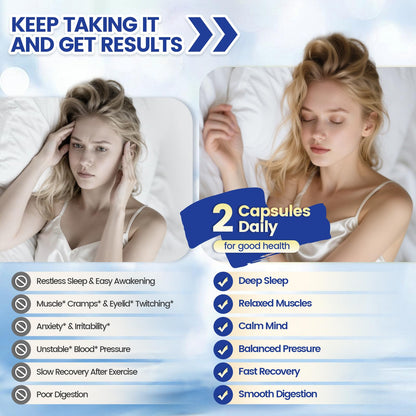 1000mg Magnesium Complex for Women & Men*, 8 Elemental with Magnesium Glycinate, Citrate, Malate, Taurate, Oxide, Carbonate, Aspartate, Orotate for Bones, Muscle