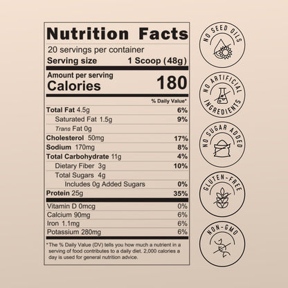 FlavCity Chocolate All in One Protein Shake Powder - On the Go Meal Alternative + Collagen Peptides, Reishi & Cordyceps - Focus, Skin, Hair & Joint Support