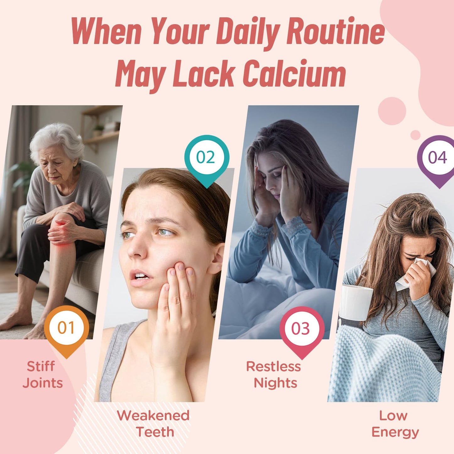 Calcium Gummies for Women – 1500mg Calcium Citrate with Vitamin D3, K2, Magnesium, Zinc, Boron & Soy Isoflavones – Calcium Supplement, Vegan, Zero Sugar, Mixed Fruit Flavors, 360 Count