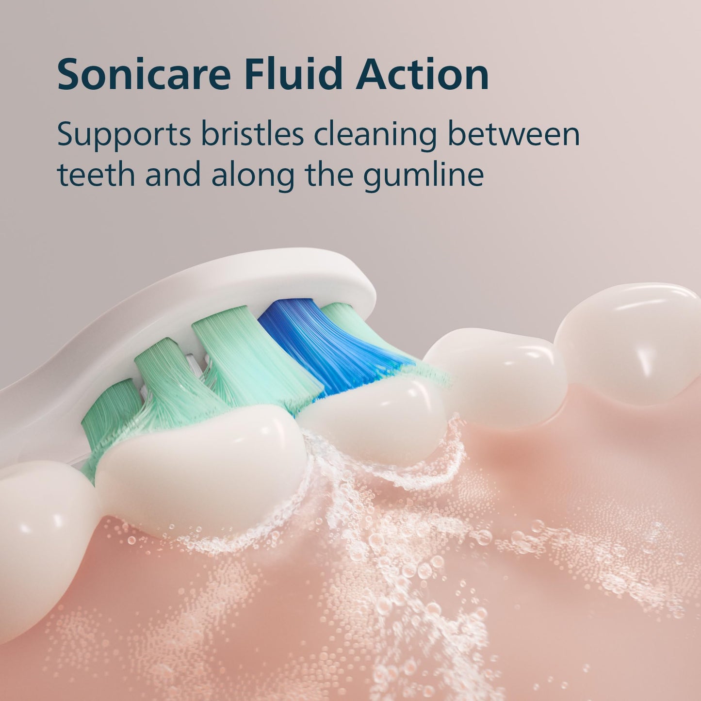 Philips Sonicare 4100 Series Electric Toothbrush - Sonic Toothbrush with Advanced Sonic Technology, Pressure Sensor, Two Intensity Settings,