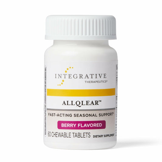 Integrative Therapeutics AllQlear - Seasonal Supplement for Immune Support *- Quail Egg Powder Blend - Dairy-Free - Berry Flavored, 60 Chewable Tablets (30 Servings) Integrative TherapeuticsBuy Supplements Australia