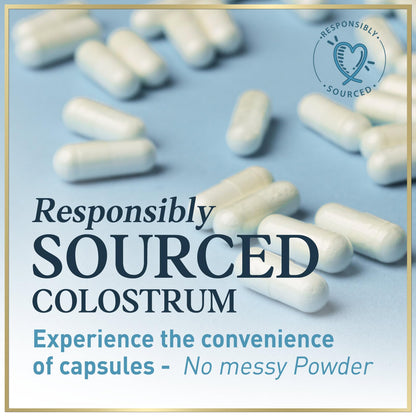 Bovine Colostrum Powder 1000mg Per Serving - with Immunoglobulins (IgG) for Immune Support, Energy & Gut Health Supplement, SP Colostrum Powder Pills,