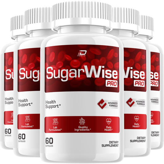 SugarWise Capsules – SugarWise Pro Natural Blend Daily Health Vitamins Supplement (5 Pack - 300 Capsules) IndeloBuy Supplements Australia