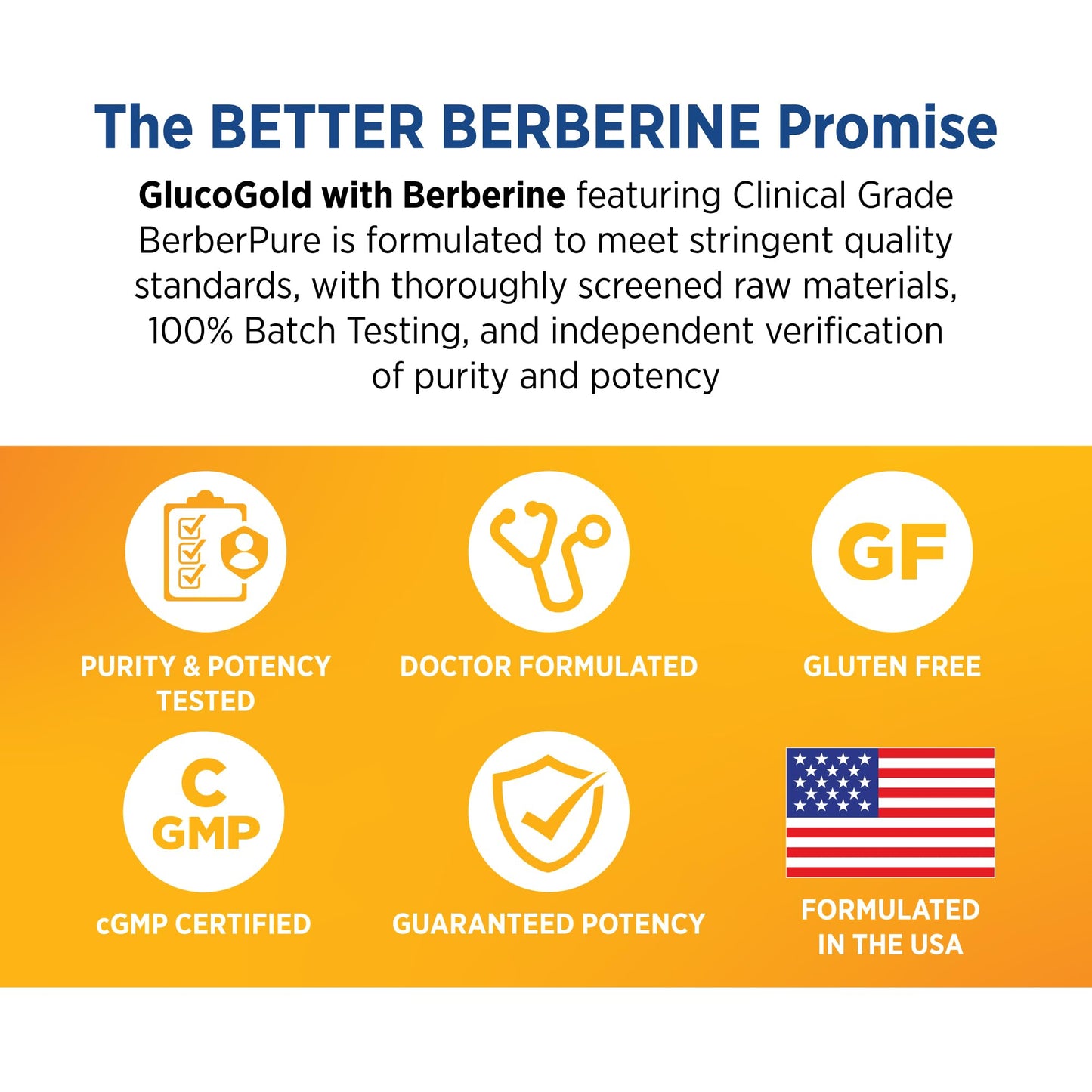 DOCTORS' PREFERRED GlucoGold , Concentrated Cinnamon, Chromium, Banaba Leaf Extract (90 Tablets)