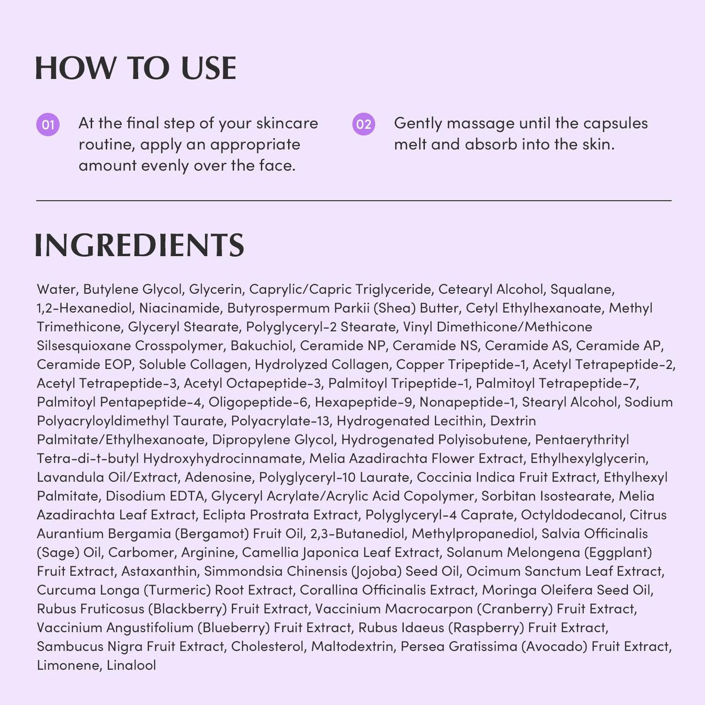 Bakuchiol Plumping Capsule Cream – Retinol Alternative Moisturizer for Firming and Pore Care with 99% Pure Bakuchiol, 5 Types of Collagen