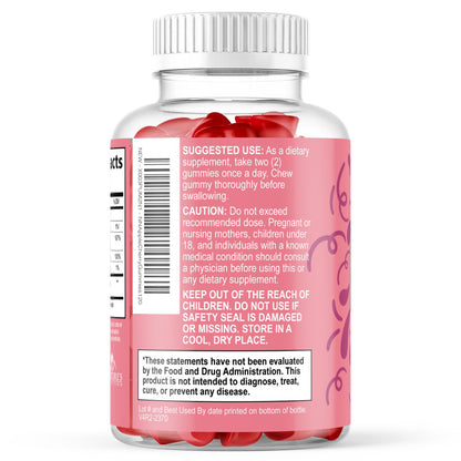 Apple Cider Vinegar Gummies 1000mg Per Serving - Sugar Free ACV Gummy Vitamins Supplement - Vitamin B12 & B6 for Energy - Digestion, Detox & Cleanse Support, Vegan
