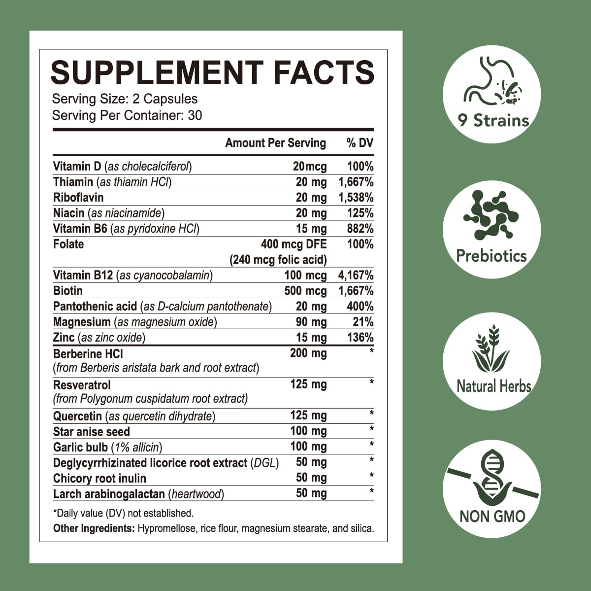 Rigma Herbal BEE Gut Health - Gas and Bloating Relief, Constipation, Leaky Gut Repair - Gut Cleanse & Restore Digestion