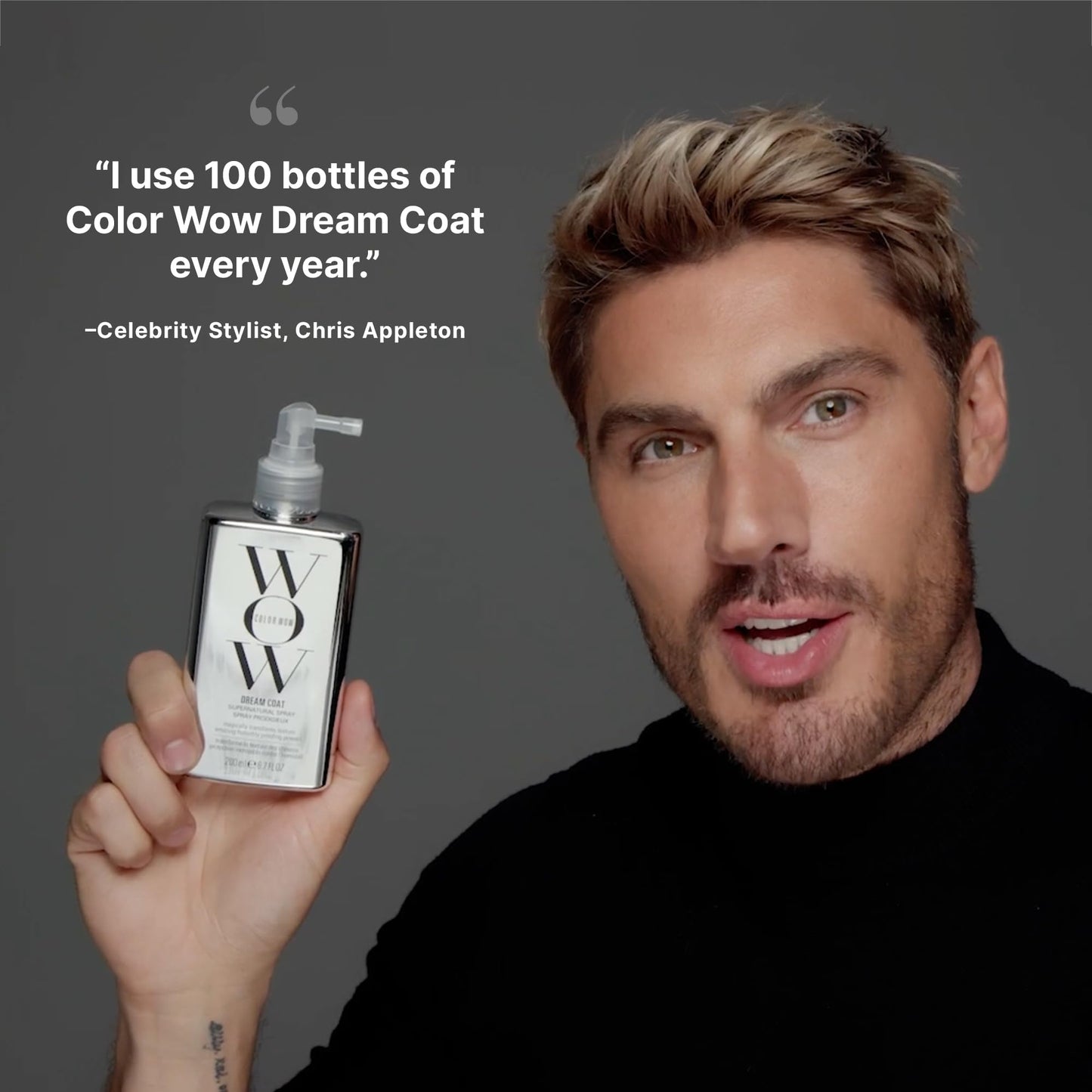 COLOR WOW Dream Coat Supernatural Spray, 6.7 Fl Oz – Keep Your Hair Frizz-Free and Shiny No Matter the Weather