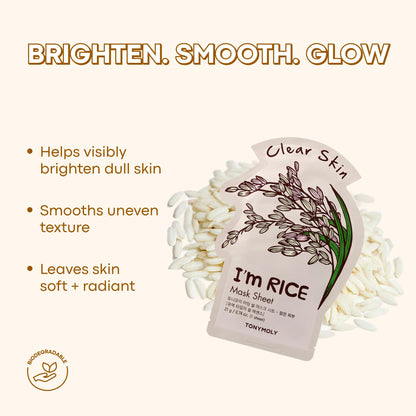 TONYMOLY I’m Sheet Mask Gift Set – Korean Face Mask Variety Pack with Hydrating & Vitamin Essences, 10 Pack