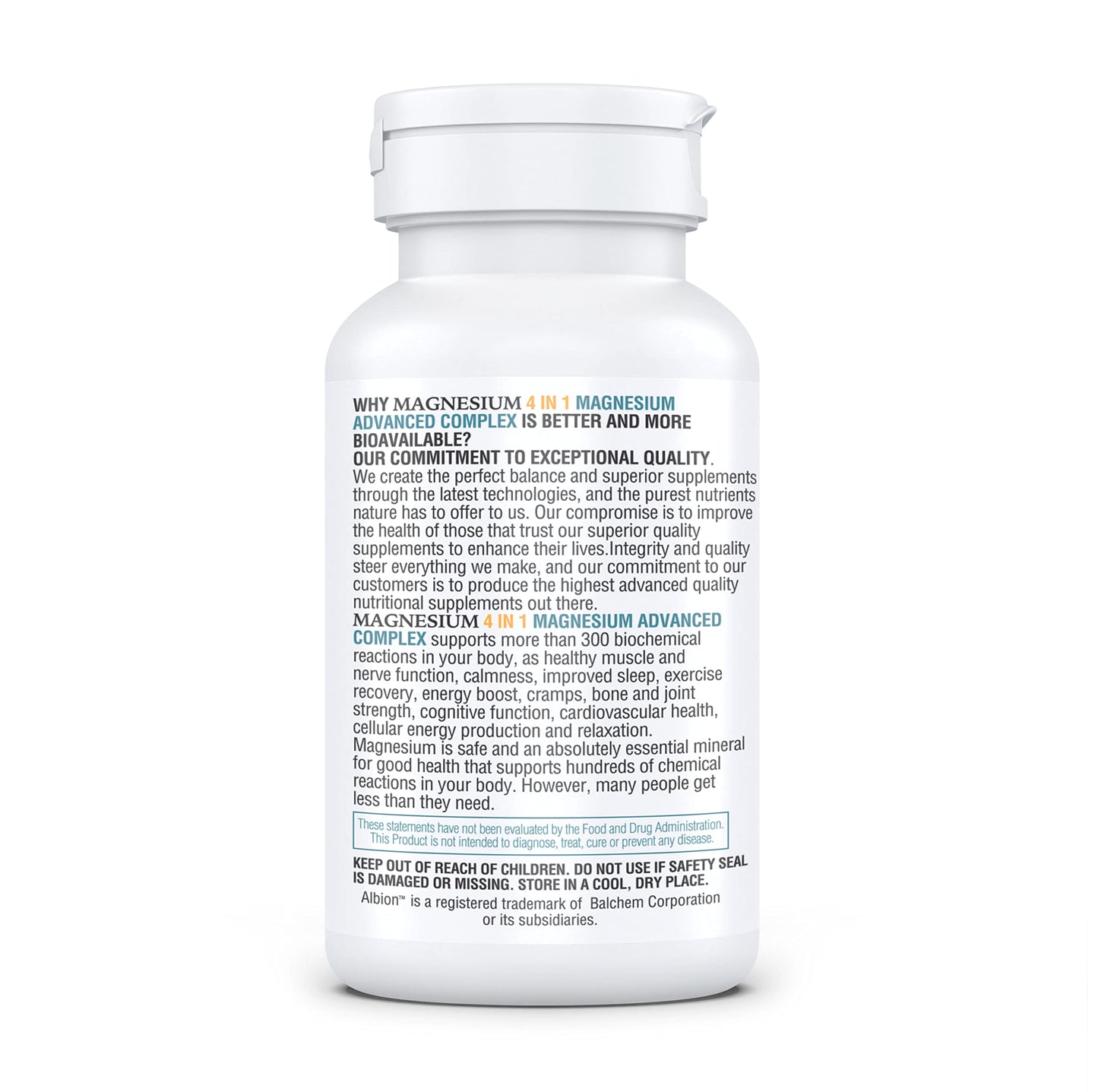 Kappa Nutrition Magnesium 4-in-1, 280mg Elemental Magnesium (Bisglycinate, Malate) + Zinc & Vitamin D3, Brain, Sleep, Energy, Muscle, Immune Support, 120 Vegan Capsules. KAPPA NUTRITION buy supplements Au