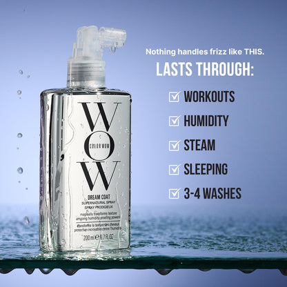 COLOR WOW Dream Coat Supernatural Spray, 6.7 Fl Oz – Keep Your Hair Frizz-Free and Shiny No Matter the Weather