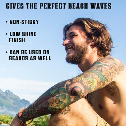 Viking Revolution Sea Salt Spray for Men - Hair Texturizing Spray with Kelp, Aloe Vera and Red Algae Extract - Surf Sprays to Add Volume
