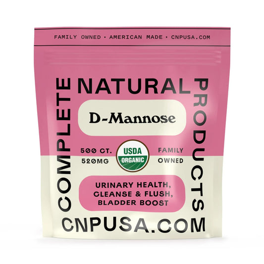 D Mannose 520mg Capsules - Organic D Mannose Supplement for UT Support, Urinary Tract Bladder Health Pills, Plant Based Formula, Vegan Non GMO, No Fillers, 500 Capsule Count Made USA Certified Kosher Complete Natural ProductsBuy Supplements Australia