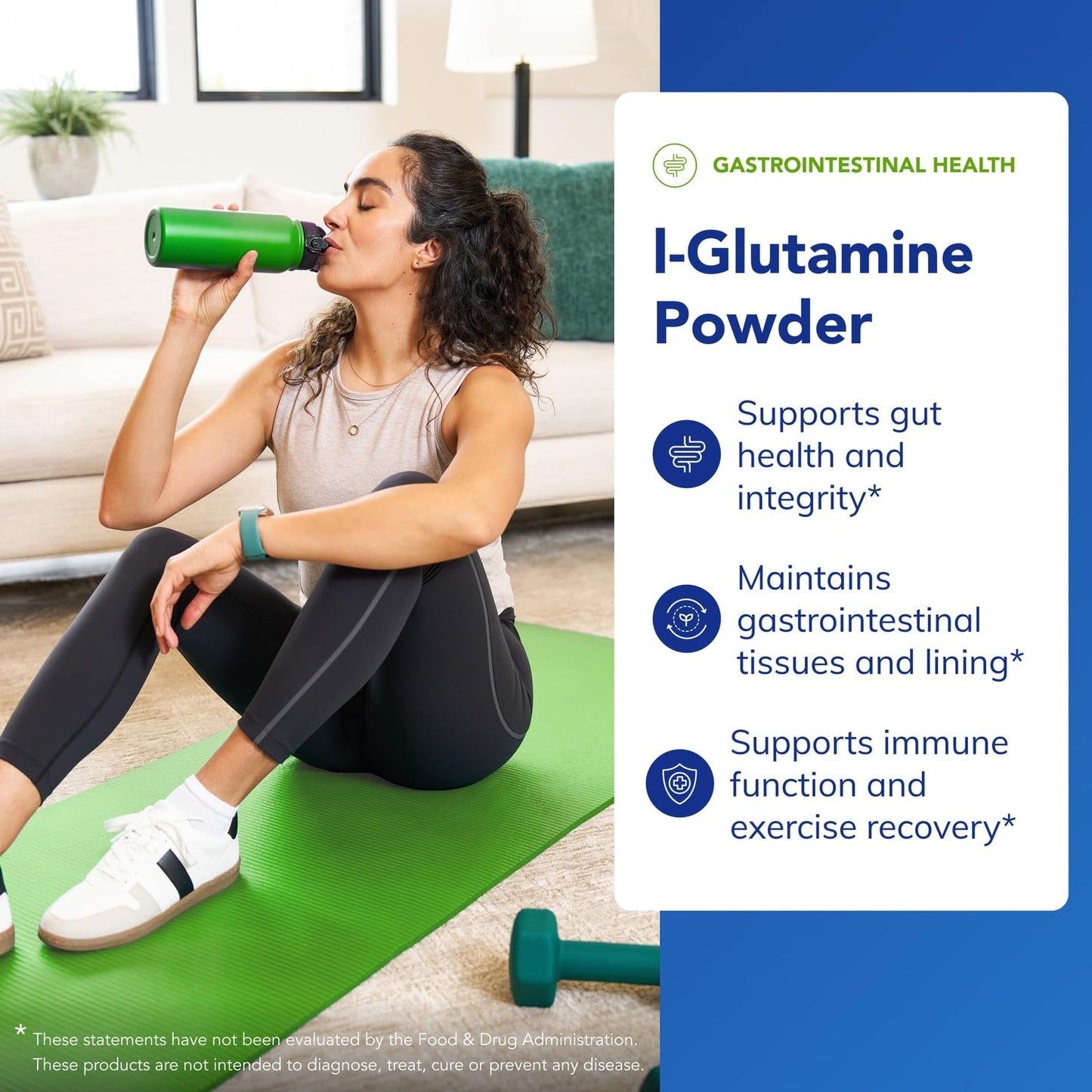 Pure Encapsulations L-Glutamine Powder - Supplement for Immune and Digestive Support, Gut Health and Lining, Metabolism, and Muscle Support*