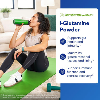 Pure Encapsulations L-Glutamine Powder - Supplement for Immune and Digestive Support, Gut Health and Lining, Metabolism, and Muscle Support*