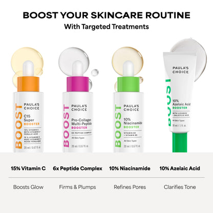 Paula’s Choice BOOST 10% Azelaic Acid Booster Cream Gel, Oil-Free Serum Fades Discoloration & Post-Blemish Marks, with Licorice Extract