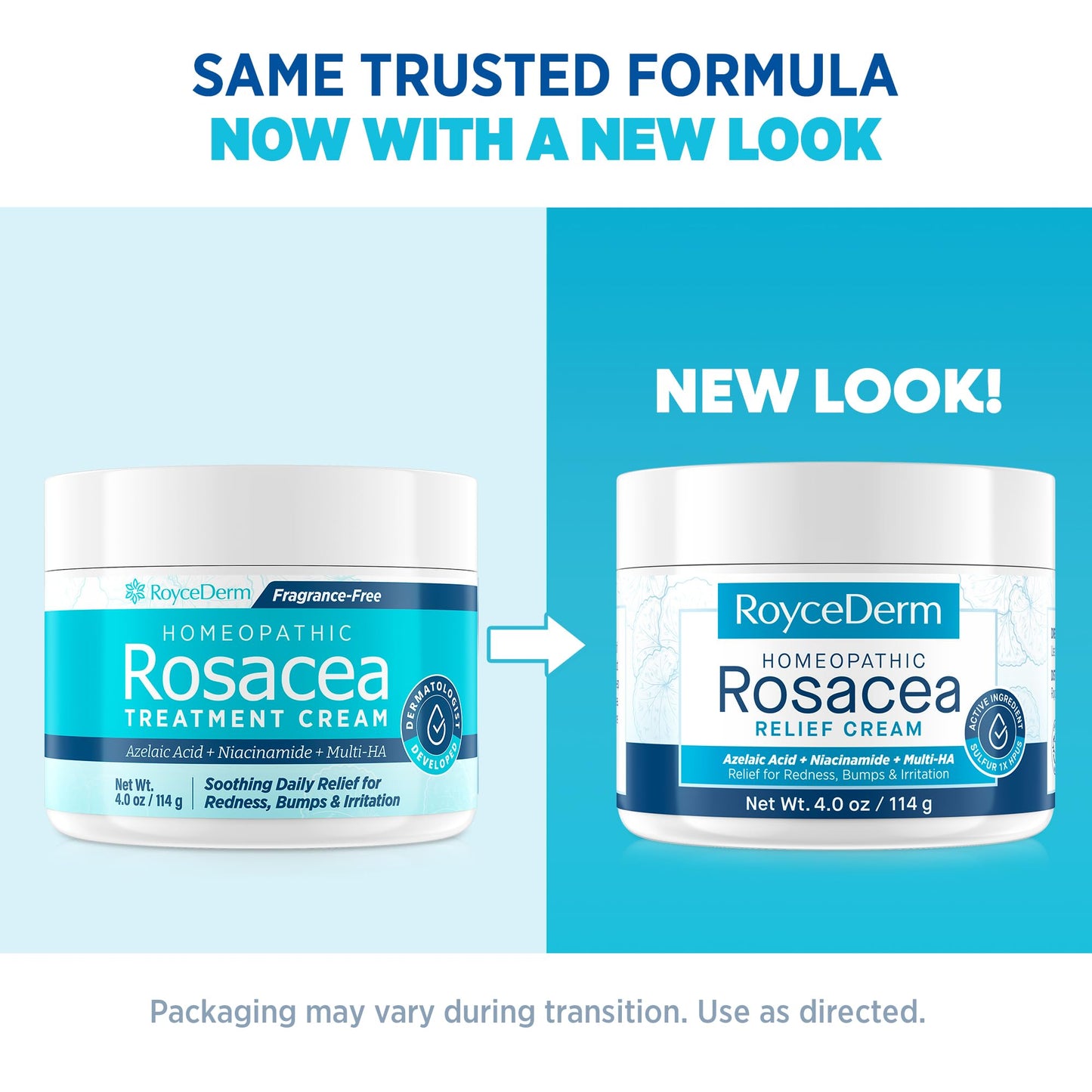 Roycederm Rosacea Treatment for Face with Azelaic Acid – Redness Relief & Corrector – Sensitive Skin Moisturizer for Redness, Bumps & Irritation