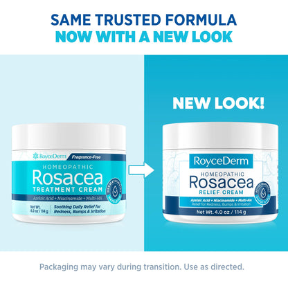 Roycederm Rosacea Treatment for Face with Azelaic Acid – Redness Relief & Corrector – Sensitive Skin Moisturizer for Redness, Bumps & Irritation