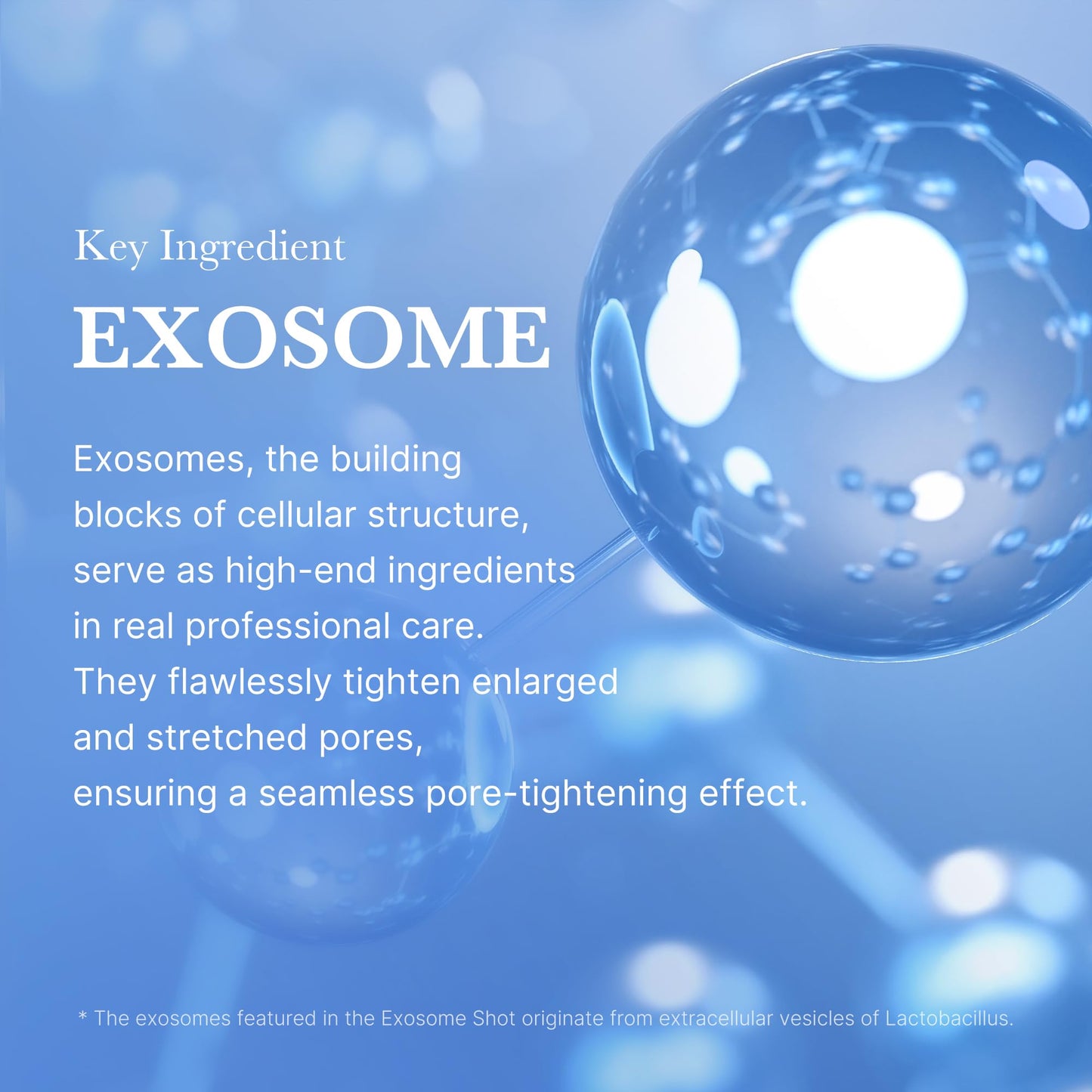 medicube Exosome Shot Zero 7,500 PPM Spicule Facial Serum | Liquid Skin Booster Serum | Exosome, AHA+BHA+PHA | Pore Care, Dead Skin Cells,