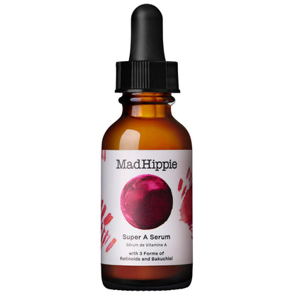 Mad Hippie Super A Retinol Serum for Face – Potent Skin Repair & Anti-Aging Serum with 3 Retinoids, Bakuchiol