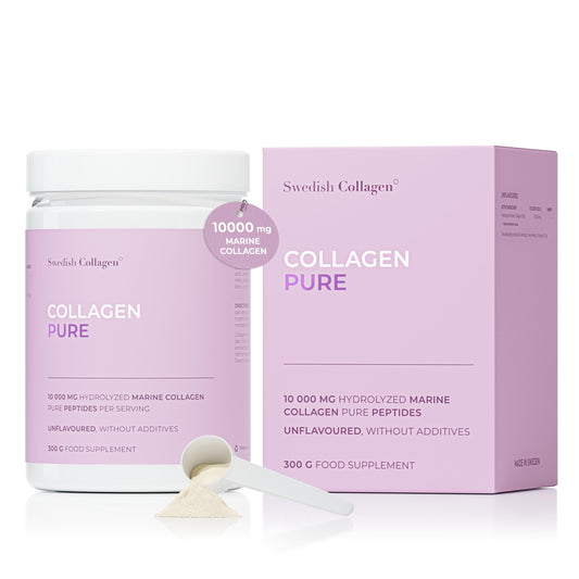 Swedish Collagen - Hydrolyzed Marine Collagen 10,000 mg Powder Supplement - Pack of 300 g, 30 Day Supply | Pure Peptide for Healthy Hair, Skin, Nails & Joints I 100% Natural & Gluten Free | Sugar-Free Swedish Collagen buy supplements Au