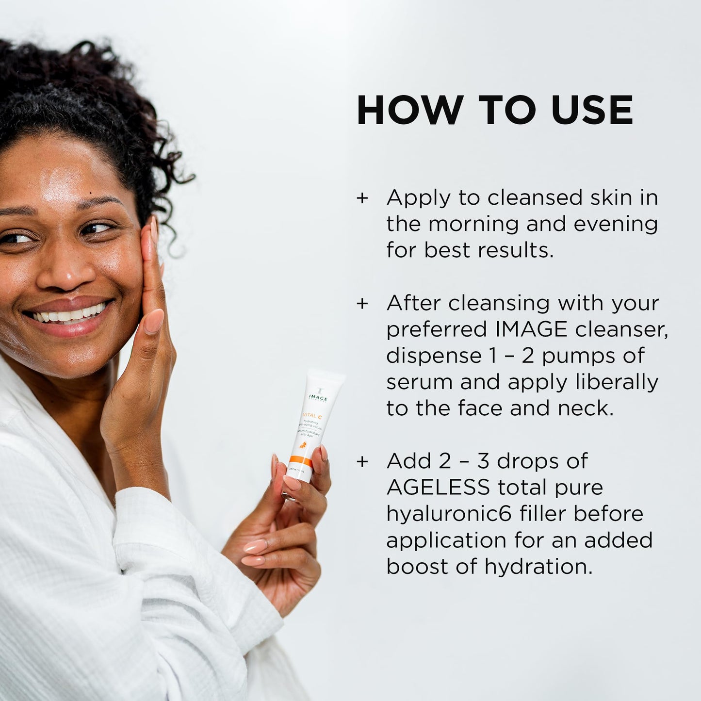IMAGE Skincare, VITAL C Hydrating Anti-Aging Serum, with Potent Vitamin C to Brighten, Tone and Smooth Appearance of Wrinkles, Sample Size 0.5 fl oz