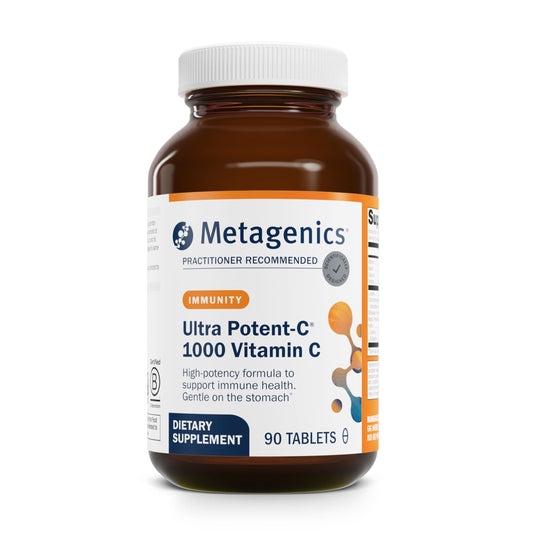 Metagenics Ultra Potent-C 1000 - Buffered Vitamin C Supplement with Antioxidant Support - Supports Immune Health, Collagen Formation & Stomach Comfort