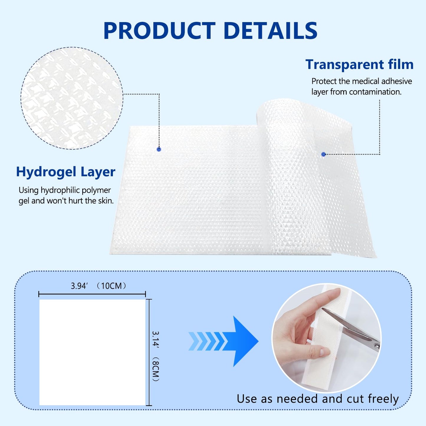 KIbabyDI Professional Lidocaine Pain Relief Patches - 20 Count | 4% Medicated Gel Patches for Targeted Joint & Muscle Comfort | Long-Lasting 12-Hour Relief, Ultra-Flexible Design -lb265 KIbabyDIBuy Supplements Australia
