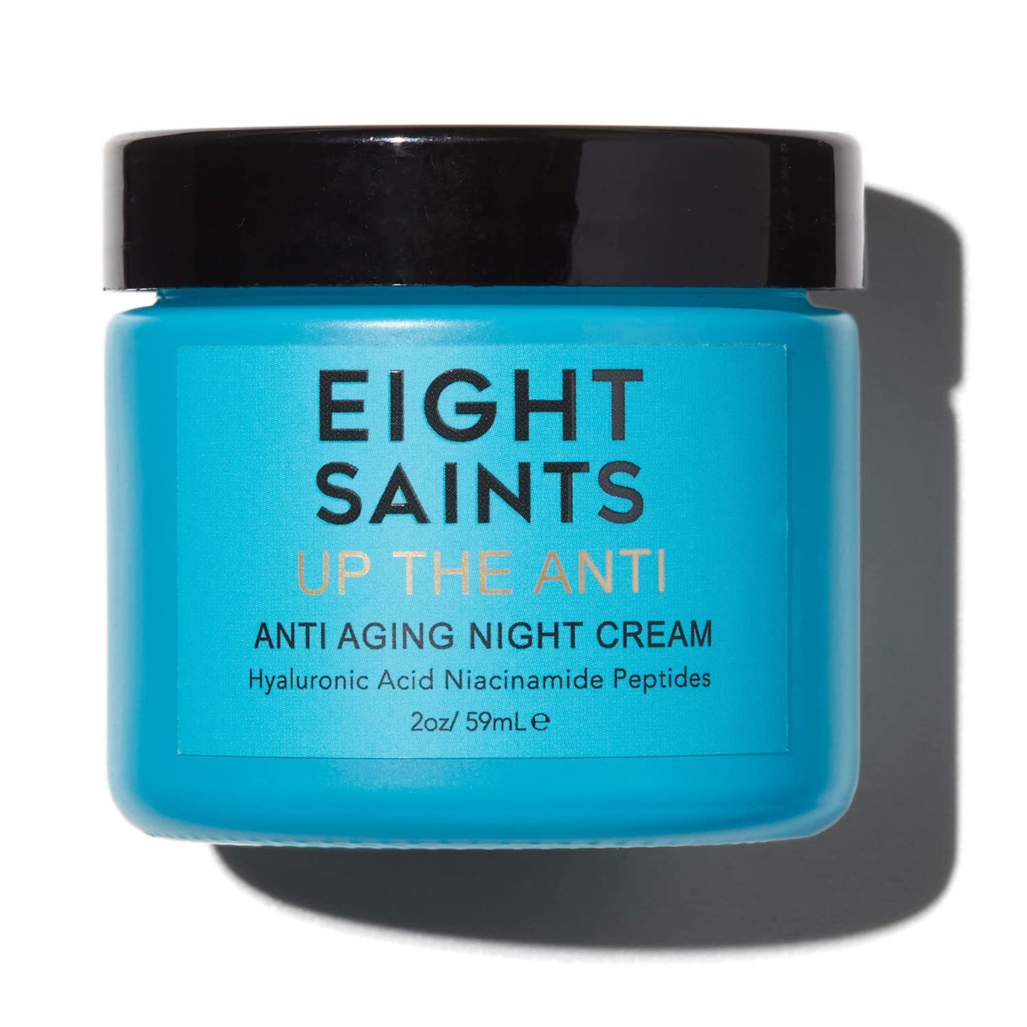 Eight Saints Skin Care Up the Anti Night Cream Face Moisturizer to Reduce Fine Lines and Wrinkles, Anti Aging Cream For Face & Neck with Hyaluronic Acid