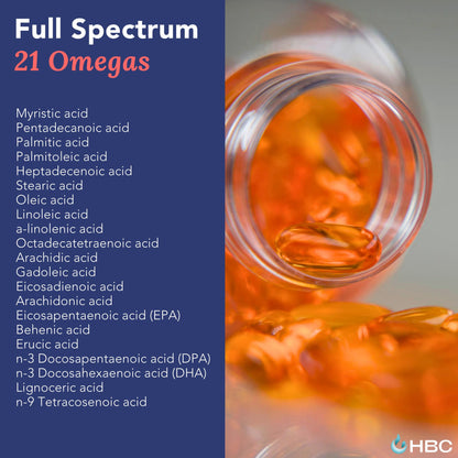 High Strength Omega 3 Fish Oil - 1000mg, Norwegian Salmon Oil with EPA & DHA, No Burping or Aftertaste, Omega 3 Fatty Acids Supplement for Eye