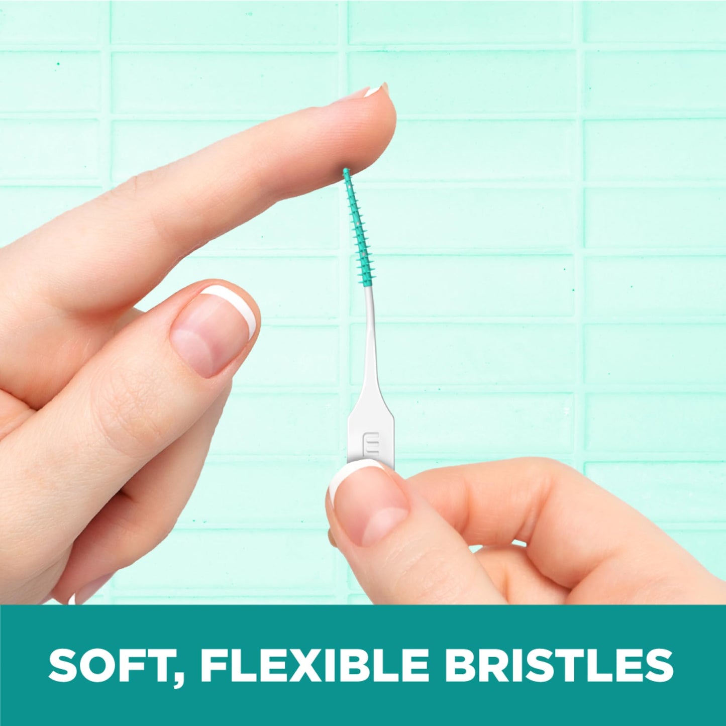 GUM Soft-Picks Original – Easy-to-Use Interdental Picks for Plaque Removal & Gum Health with Convenient Carry Case