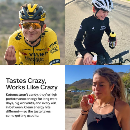 Ketone-IQ No Caffeine Performance Energy Shots – Ketone Fuel for Focus & Endurance, Metabolism Support, 10g Ketones, 24 Pack (Peach) Ketone-IQBuy Supplements Australia