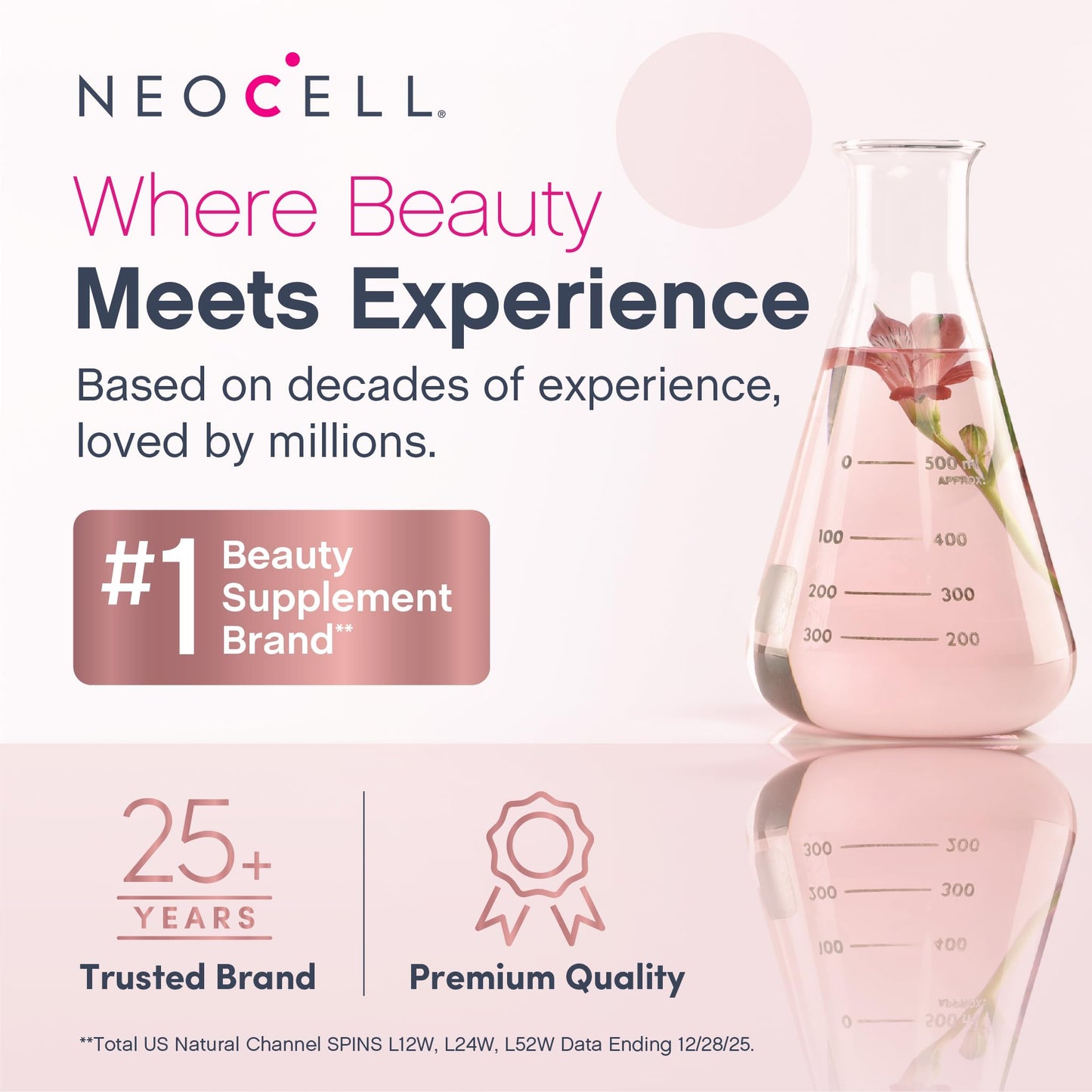 NeoCell Liquid Multi Collagen Peptides | 16 fl oz | with Biotin | Advanced Nourishing Formula | 10 Types of Bio-Peptides