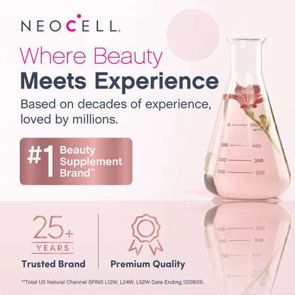 NeoCell Liquid Multi Collagen Peptides | 16 fl oz | with Biotin | Advanced Nourishing Formula | 10 Types of Bio-Peptides
