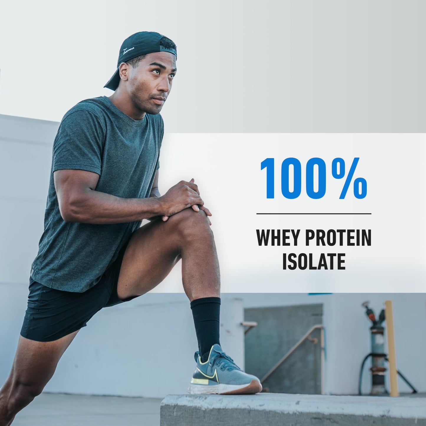 Isopure Zero Carb 100% Pure Whey Isolate Protein Powder, Lactose Free, Gluten Free, with Vitamins, Creamy Vanilla, 25g Protein Per Serving, 1 Lb,