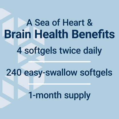 Life Extension Super Omega-3 EPA/DHA Fish Oil, Sesame Lignans & Olive Extract – Heart Health, Brain Health, Inflammation Health Support, Gluten-Free,