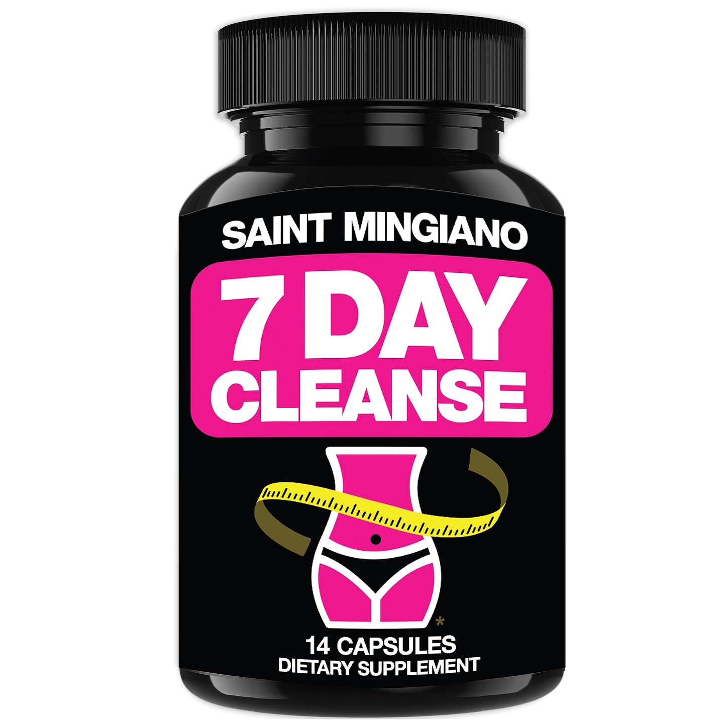 Saint Mingiano 7 Day Cleanse Program | Colon Detox with Natural Laxative for Constipation & Bloating | Extra-Strength Senna