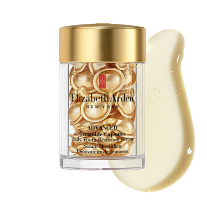 Elizabeth Arden Advanced Ceramide Face Serum Capsules, Anti-Aging Skincare, Fragrance-Free Hydrating Formula for Radiant, Firm Skin